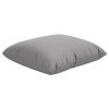 Throw Pillows 4 pcs Gray 23.6"x23.6" Fabric