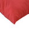 Throw Pillows 4 pcs Red 23.6"x23.6" Fabric