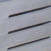 16, 14, 13 Inch Wood Box, Chalkboard Inserts, Set of 3, White and Black