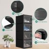 Storage Box, Mudiem Case Set Sneaker Organizers