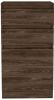 Kamelot Dresser With Jewelry Box; Single Door Cabinet; Mirror; Two Drawers -Dark Walnut