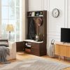bedroom, porch wardrobe storage rack, Storage Shoe Cabinet, with Clothes Hook, with Sponge Pad Product, Multiple Storage Racks