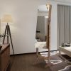 Fashion Simple Jewelry Storage Mirror Cabinet With LED Lights; For Living Room Or Bedroom