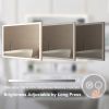 Rectangular Single Aluminum Framed Anti-Fog LED Light Wall Bathroom Vanity Mirror