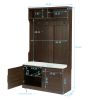 bedroom, porch wardrobe storage rack, Storage Shoe Cabinet, with Clothes Hook, with Sponge Pad Product, Multiple Storage Racks