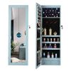 LEDs Mirror Jewelry Cabinet
